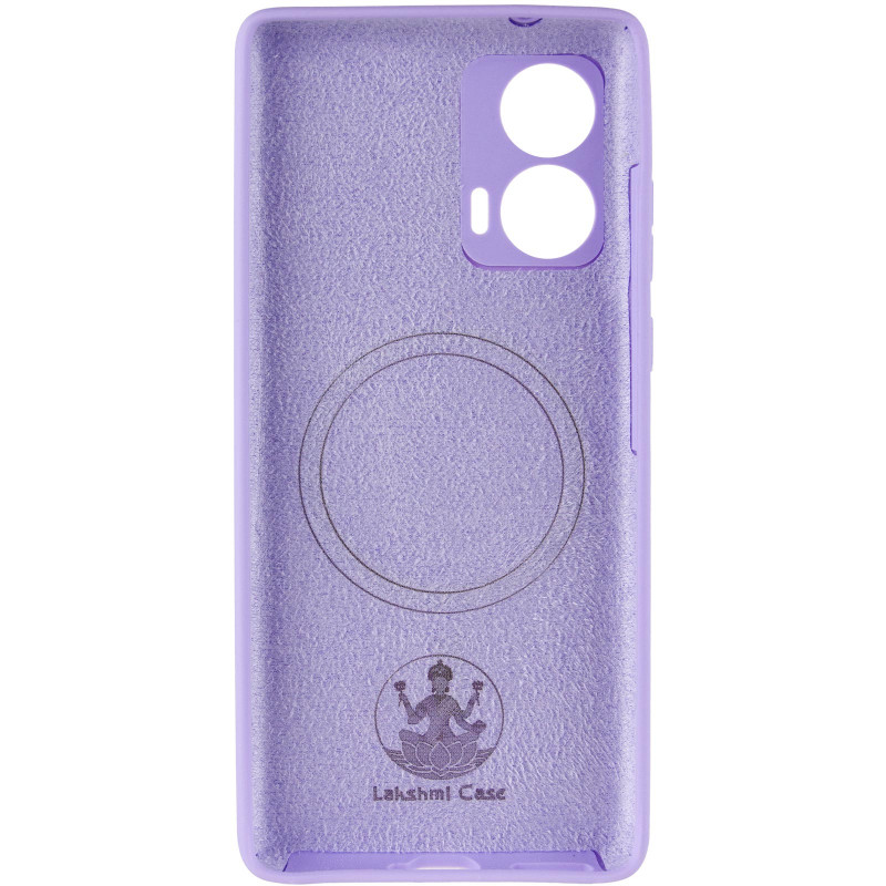 Фото Чехол Silicone Cover Lakshmi Full Camera (AA) with MagFit для Motorola Edge 50 Fusion (Сиреневый / Dasheen) в магазине vchehle.ua