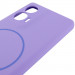 Чехол Silicone Cover Lakshmi Full Camera (AA) with MagFit для Motorola Edge 50 Fusion (Сиреневый / Dasheen) в магазине vchehle.ua