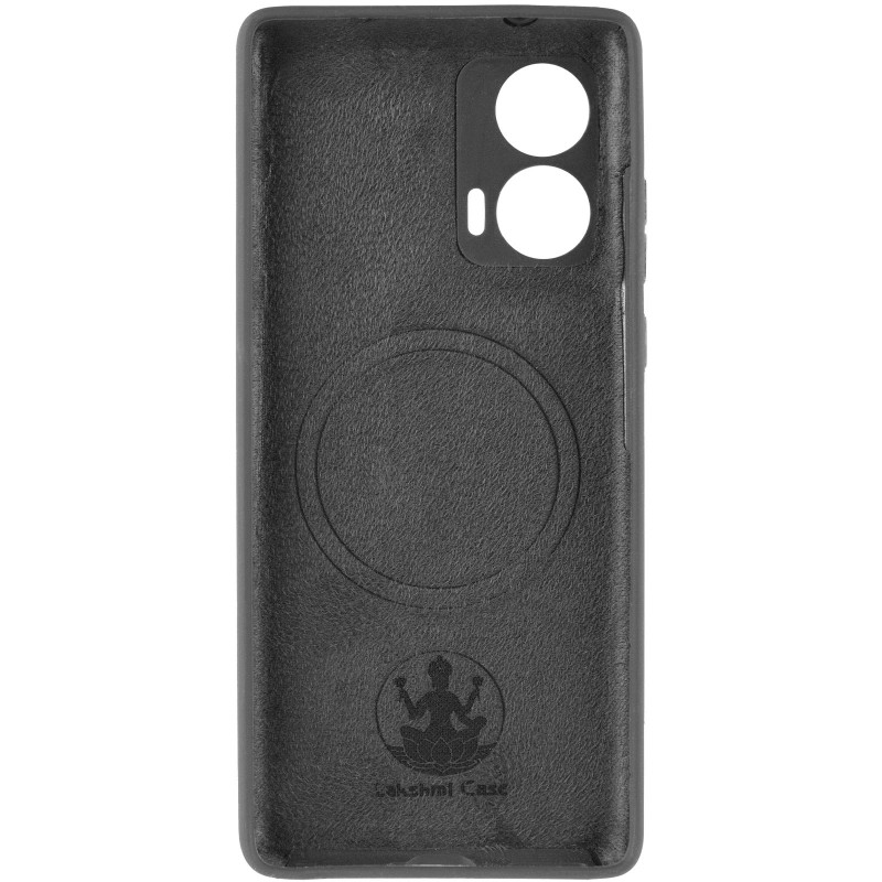 Фото Чехол Silicone Cover Lakshmi Full Camera (AA) with MagFit для Motorola Edge 50 Fusion (Черный / Black) в магазине vchehle.ua