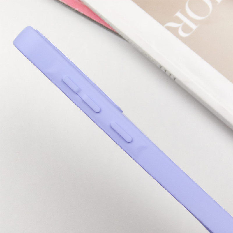 Чехол Silicone Cover Lakshmi Full Camera (AA) with MagFit для Samsung Galaxy S25 FE (Сиреневый / Dasheen) в магазине vchehle.ua