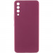 Чохол Silicone Cover Lakshmi Full Camera (AAA) на Samsung Galaxy A50 (A505F) / A50s / A30s (Бордовий / Plum)