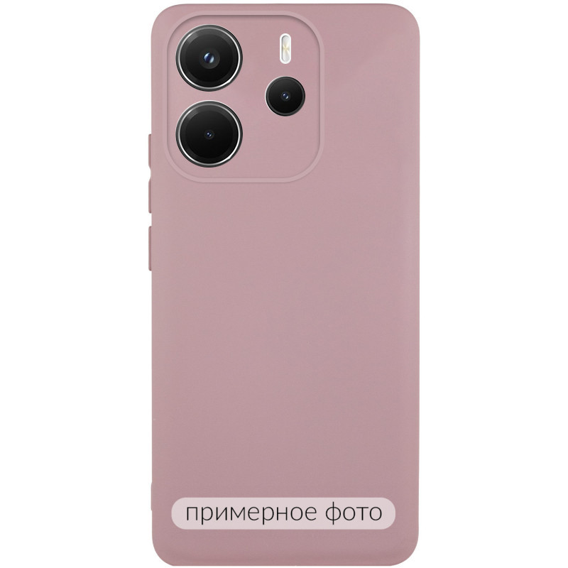 Чехол Silicone Cover Lakshmi Full Camera (AAA) для Xiaomi Redmi 15C (EU) (Розовый / Pink Sand)