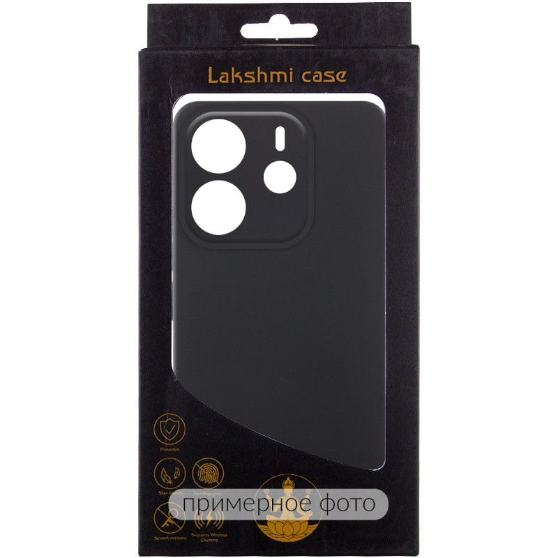 Фото Чехол Silicone Cover Lakshmi Full Camera (AAA) для Xiaomi Redmi 15C (EU) (Черный / Black) на vchehle.ua