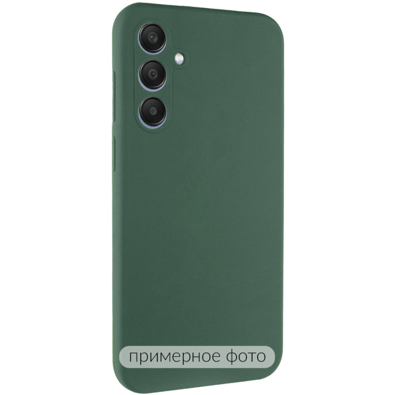 Чехол Silicone Cover Lakshmi Full Camera (AAA) для Xiaomi Redmi 15 (Europe version) (Зеленый / Cyprus Green)