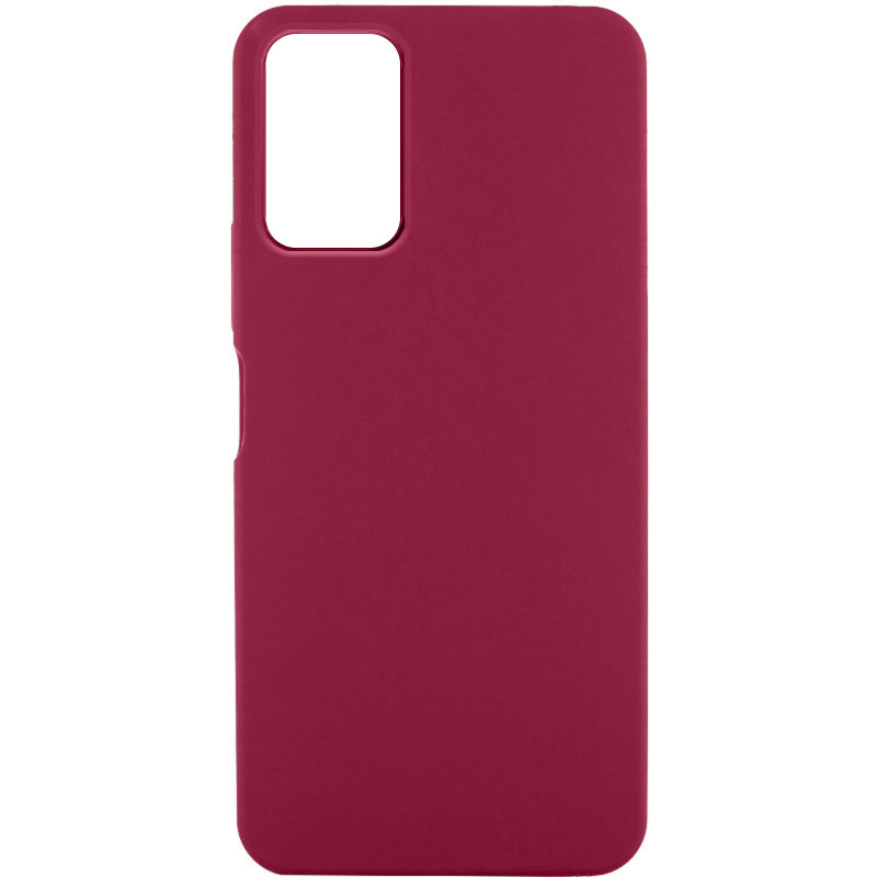 Чехол Silicone Cover Ummi Lakshmi (AA) для Xiaomi Poco M3 (Бордовый / Marsala)