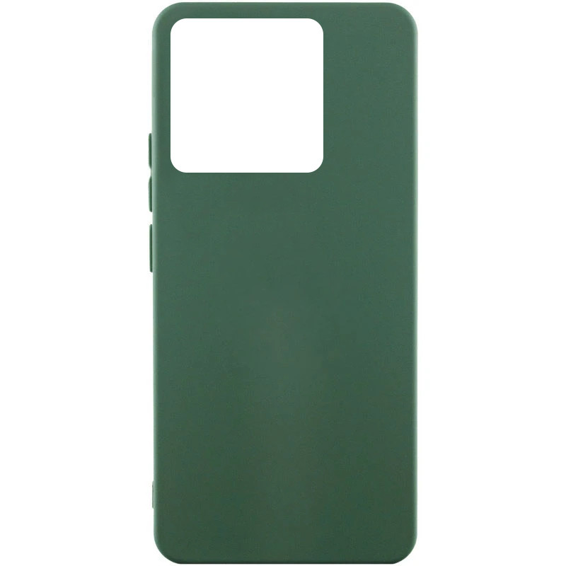 Чохол Silicone Cover Ummi Lakshmi (AA) на Xiaomi Poco M7 Pro 5G (Зелений / Dark green)