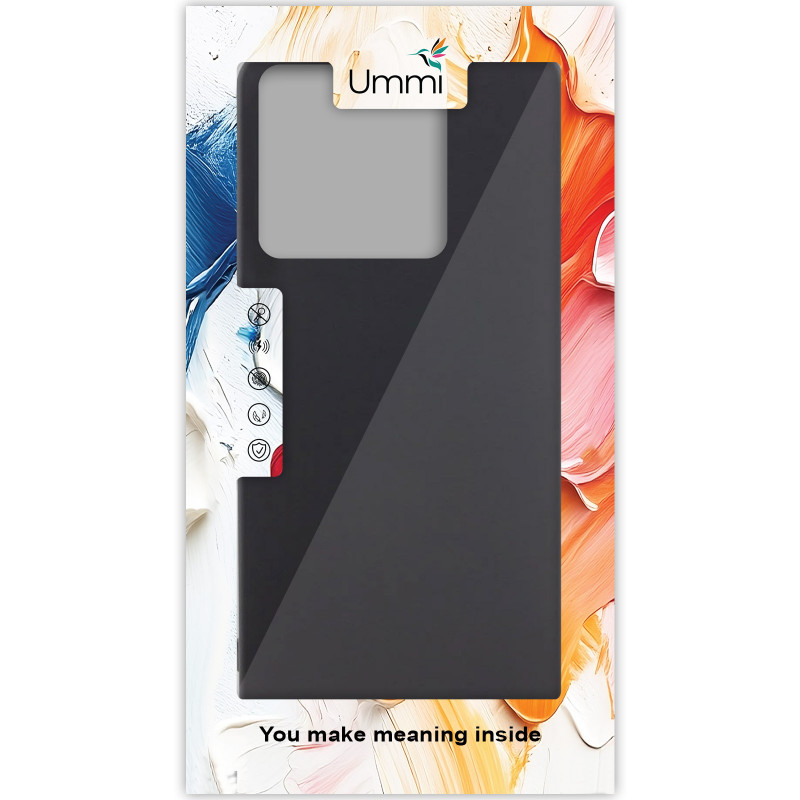 Фото Чохол Silicone Cover Ummi Lakshmi (AA) на Xiaomi Poco M7 Pro 5G (Чорний / Black) на vchehle.ua