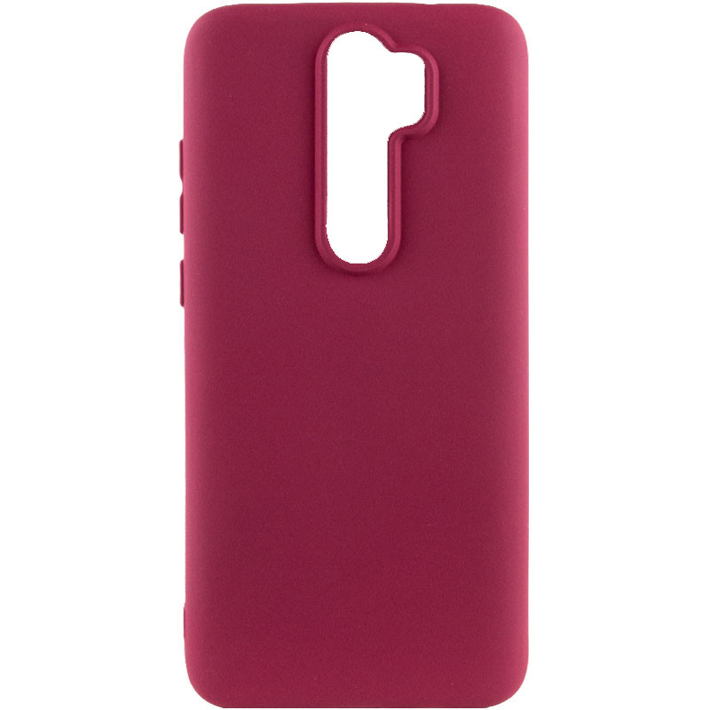 Чохол Silicone Cover Ummi Lakshmi (AA) на Xiaomi Redmi 9 (Бордовий / Marsala)