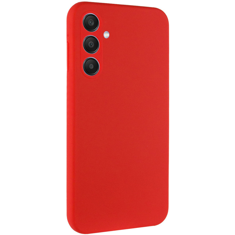 Чехол Silicone Cover Ummi Lakshmi Full Camera (AA) для Samsung Galaxy S25 FE (Красный / Red)
