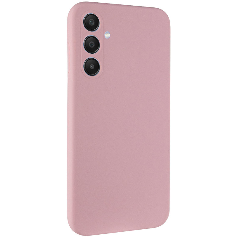 Чехол Silicone Cover Ummi Lakshmi Full Camera (AA) для Samsung Galaxy S25 FE (Розовый / Pink Sand)