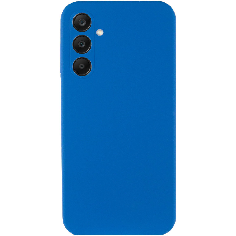 Фото Чехол Silicone Cover Ummi Lakshmi Full Camera (AA) для Samsung Galaxy S25 FE (Синий / Navy Blue) на vchehle.ua