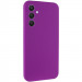 Чехол Silicone Cover Ummi Lakshmi Full Camera (AA) для Samsung Galaxy S25 FE (Фиолетовый / Purple)