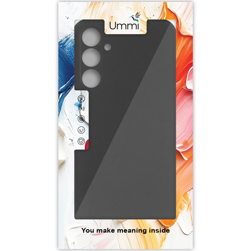 Фото Чехол Silicone Cover Ummi Lakshmi Full Camera (AA) для Samsung Galaxy S25 FE (Черный / Black) в магазине vchehle.ua