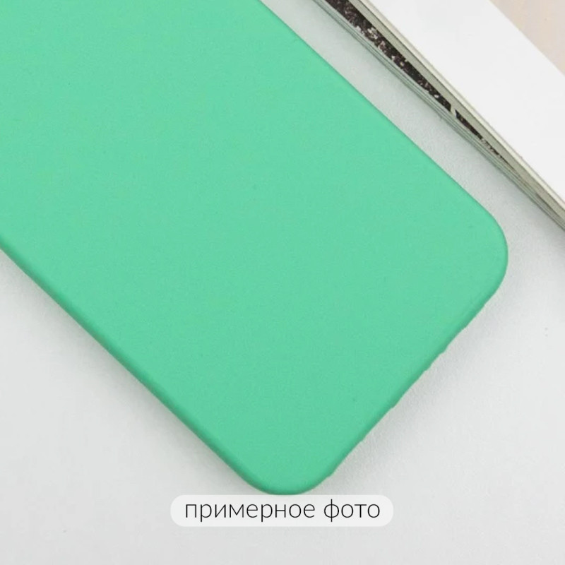 Фото Чохол Silicone Cover Ummi Lakshmi Full Camera (AA) на Xiaomi Redmi 15C (Europe version) (Ментоловий / Mint) в маназині vchehle.ua