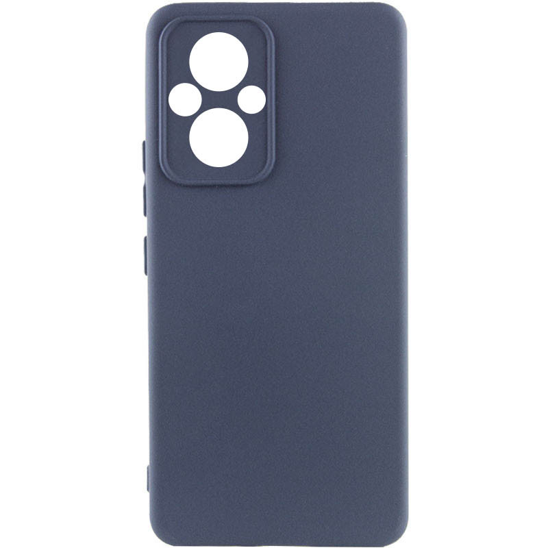 Чехол Silicone Cover Ummi Lakshmi Full Camera (AA) для Xiaomi Poco M5 (Синий / Midnight Blue)
