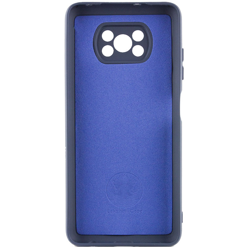 Фото Чехол Silicone Cover Ummi Lakshmi Full Camera (AA) для Xiaomi Poco X3 NFC / Poco X3 Pro (Синий / Midnight Blue) на vchehle.ua