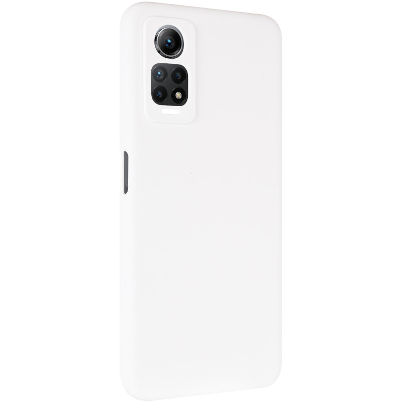 Чехол Silicone Cover Ummi Lakshmi Full Camera (AA) для Xiaomi Redmi Note 12 Pro 4G (Белый / White)