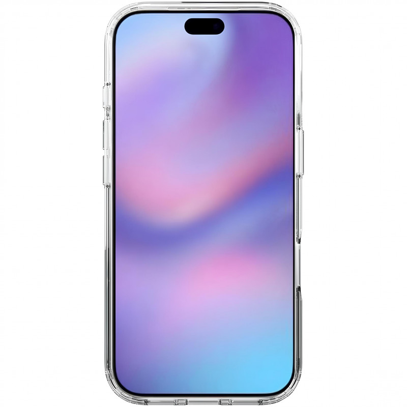 Фото TPU чехол Clear Case with Magnetic safe для Apple iPhone 16e (6.1") (Clear) на vchehle.ua