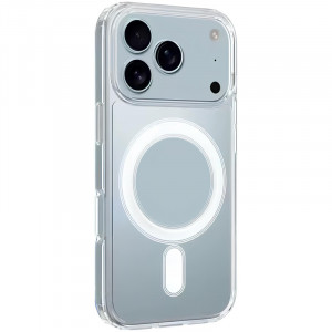 TPU чехол Clear Case with Magnetic safe для Apple iPhone 17 Pro Max (6.9")