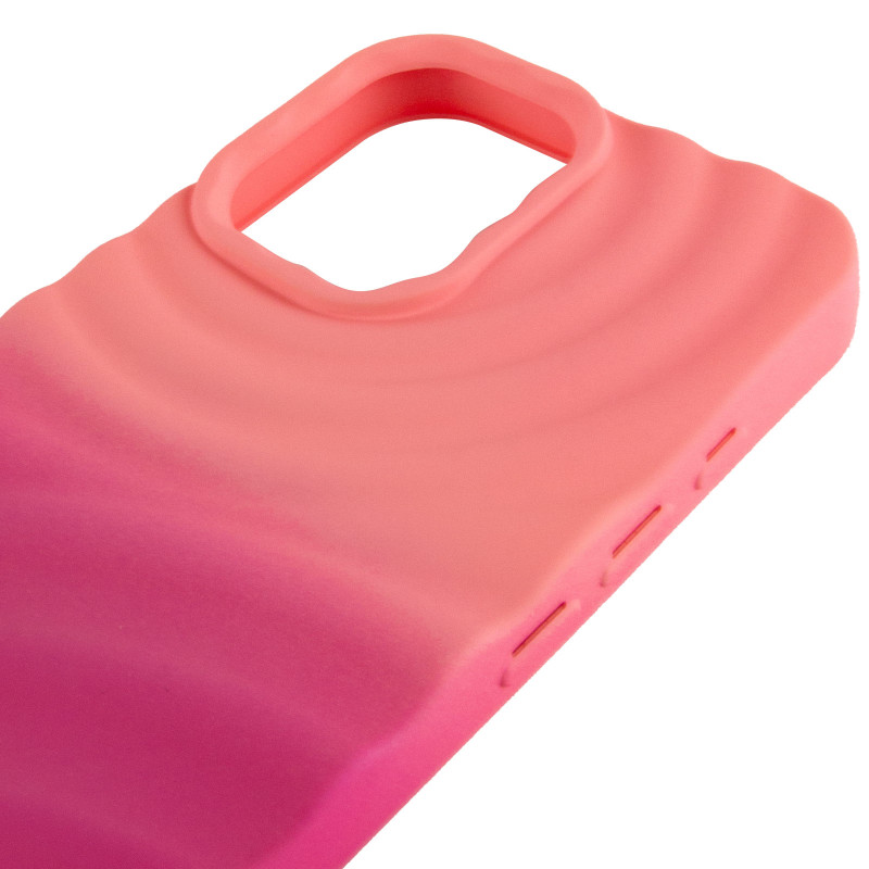 Чехол TPU ColorWave для Apple iPhone 16 (6.1") (Peach / Pink) в магазине vchehle.ua