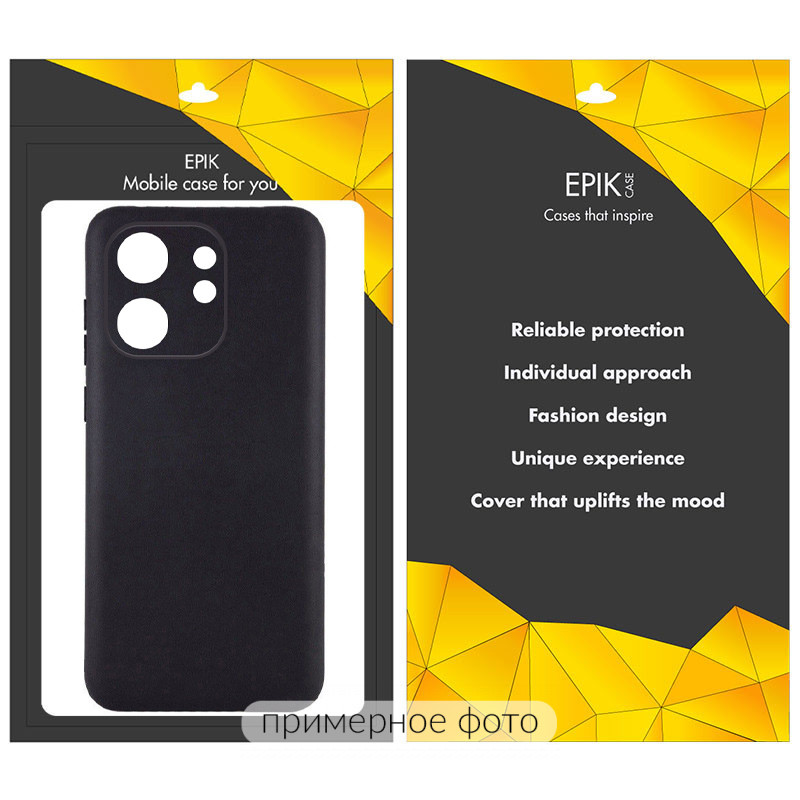 Фото Чохол TPU Epik Black на Motorola Moto G56 5G (Чорний) на vchehle.ua
