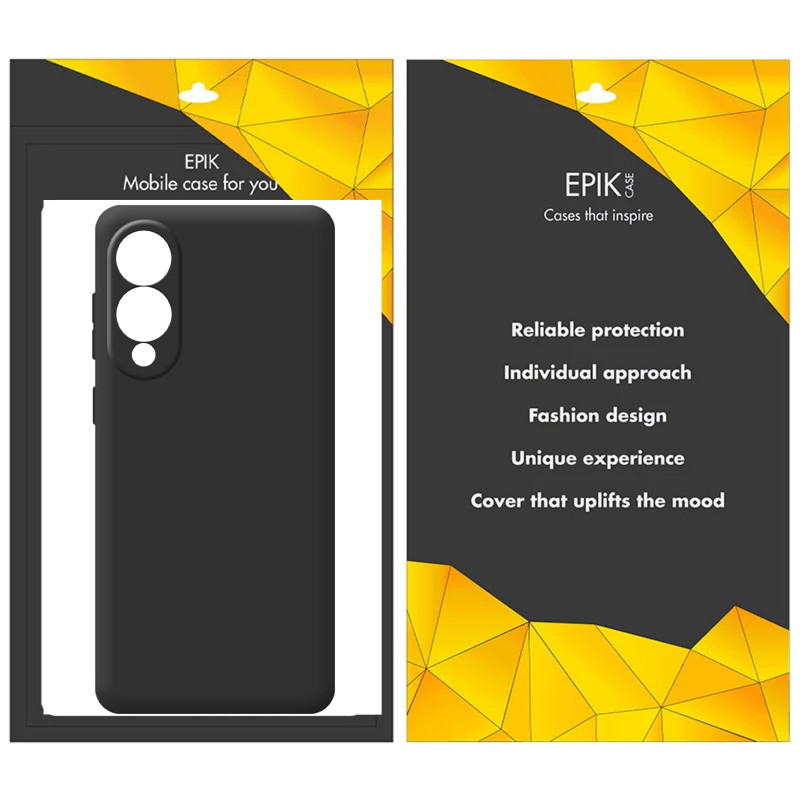 Фото Чехол TPU Epik Black Full Camera для Samsung Galaxy S26+ / S26 Edge (Черный) на vchehle.ua