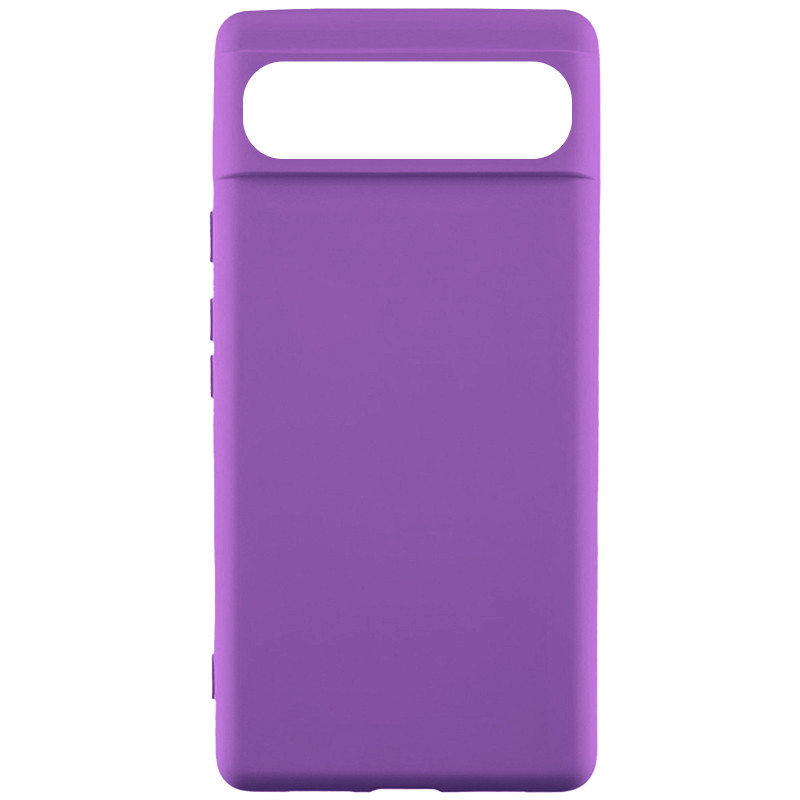Чехол TPU GETMAN Liquid Silk для Google Pixel 6 Pro (Фиолетовый / Purple)