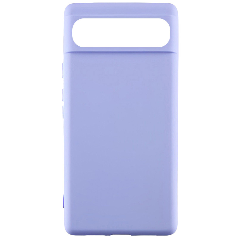 Чехол TPU GETMAN Liquid Silk для Google Pixel 6 Pro (Сиреневый / Light purple)