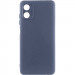 Чохол TPU GETMAN Liquid Silk Full Camera на Motorola Moto G04 / E14 (Синій / Midnight Blue)