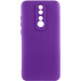 Чехол TPU GETMAN Liquid Silk Full Camera для Xiaomi Redmi 8 (Фиолетовый / Purple)