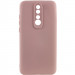 Чехол TPU GETMAN Liquid Silk Full Camera для Xiaomi Redmi 8 (Розовый / Pink Sand)
