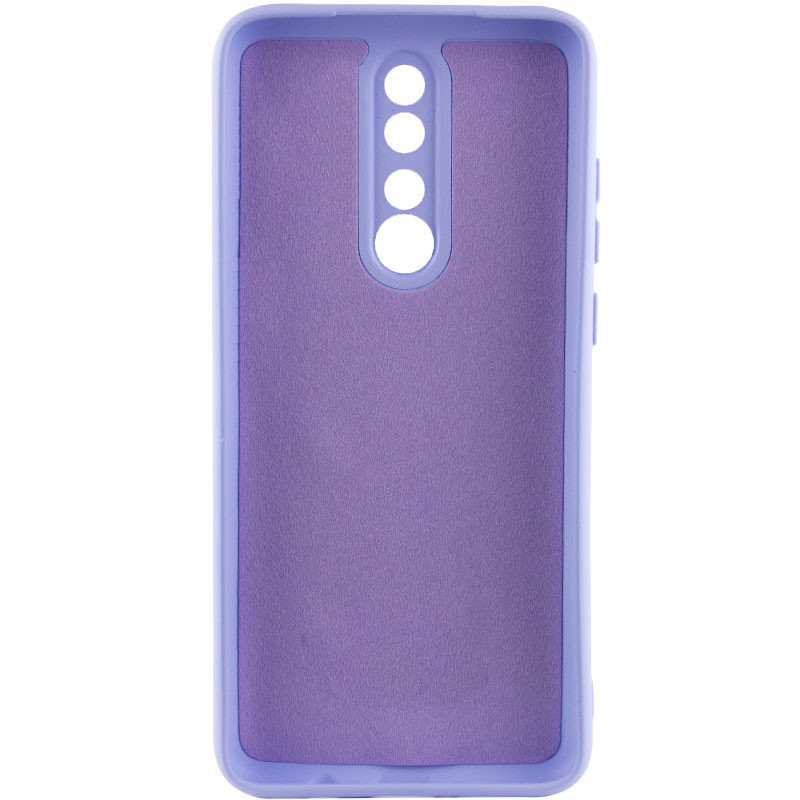 Фото Чехол TPU GETMAN Liquid Silk Full Camera для Xiaomi Redmi 8 (Сиреневый / Dasheen) на vchehle.ua