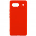 Чехол TPU GETMAN Liquid Silk Full Camera для Google Pixel 6 (Красный / Red)