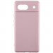 Чехол TPU GETMAN Liquid Silk Full Camera для Google Pixel 6 (Розовый / Pink Sand)