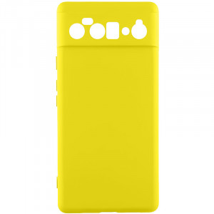 Чехол TPU GETMAN Liquid Silk Full Camera для Google Pixel 6 Pro
