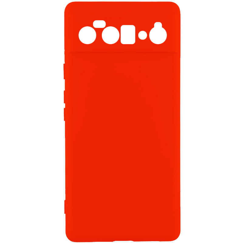 Чохол TPU GETMAN Liquid Silk Full Camera на Google Pixel 6 Pro (Червоний / Red)