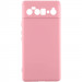 Чохол TPU GETMAN Liquid Silk Full Camera на Google Pixel 6 Pro (Рожевий / Pink)