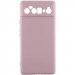 Чохол TPU GETMAN Liquid Silk Full Camera на Google Pixel 6 Pro (Рожевий / Pink Sand)