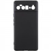 Чохол TPU GETMAN Liquid Silk Full Camera на Google Pixel 6 Pro (Чорний / Black)