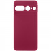 Чехол TPU GETMAN Liquid Silk Full Camera для Google Pixel 7 Pro (Бордовый / Marsala)