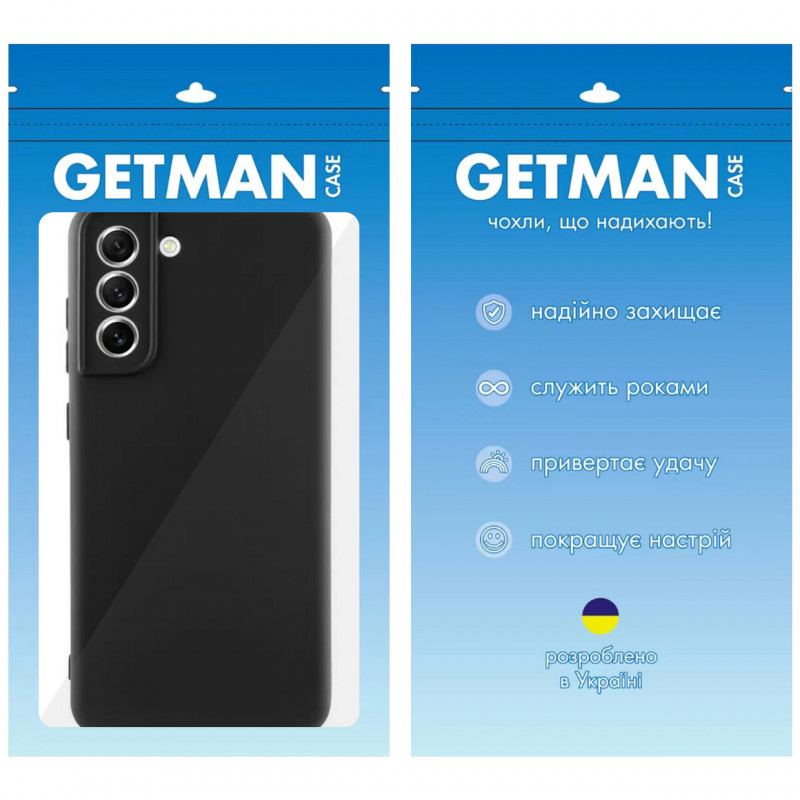 Фото Чехол TPU GETMAN Liquid Silk Full Camera для Samsung Galaxy S22 на vchehle.ua