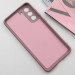 Фото Чехол TPU GETMAN Liquid Silk Full Camera для Samsung Galaxy S22 (Розовый / Pink Sand) в магазине vchehle.ua