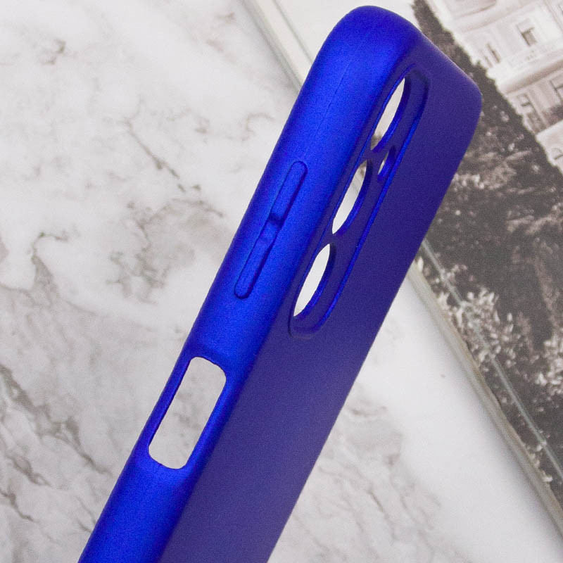 Заказать Чехол TPU GETMAN Liquid Silk Full Camera для Samsung Galaxy A14 4G/5G (Синий / Iris) на vchehle.ua
