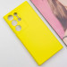 Фото Чохол TPU GETMAN Liquid Silk Full Camera на Samsung Galaxy S24 Ultra (Жовтий / Flash) в маназині vchehle.ua