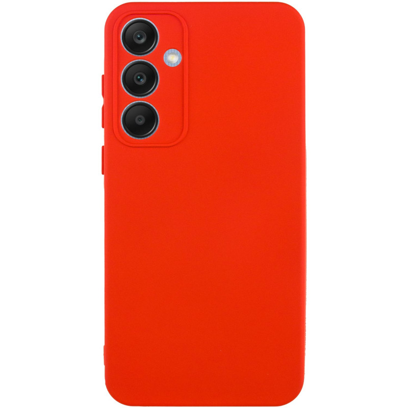 Чехол TPU GETMAN Liquid Silk Full Camera для Samsung Galaxy S24+ (Красный / Red)