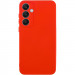 Чехол TPU GETMAN Liquid Silk Full Camera для Samsung Galaxy S24+ (Красный / Red)