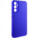 Фото Чехол TPU GETMAN Liquid Silk Full Camera для Samsung Galaxy S24+ (Синий / Iris) на vchehle.ua