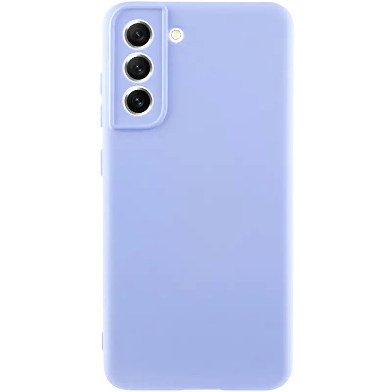 Чохол TPU GETMAN Liquid Silk Full Camera на Samsung Galaxy S22+ (Бузковий / Light purple)