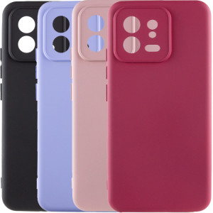 Чехол TPU GETMAN Liquid Silk Full Camera для Xiaomi 13