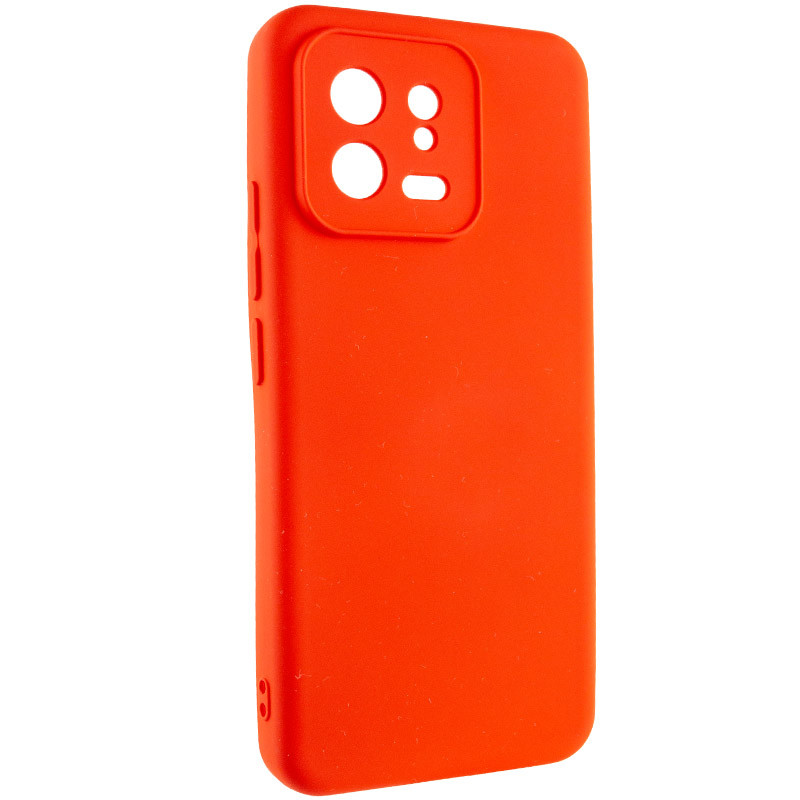 Фото Чехол TPU GETMAN Liquid Silk Full Camera для Xiaomi 13 Pro (Красный / Red) на vchehle.ua